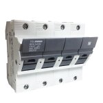 Porte - fusible italweber sectionnable bch 14 x 51 mm 3p + n 50a 690v 2303151