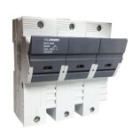 Porte - fusible italweber sectionnable bch 22 x 58 mm 3 ples 100a 690v 2303058