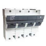 Porte - fusible italweber sectionnable bch 22 x 58 mm 3 ples + n 100a 690v 2303059