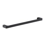Porte - serviettes de bain mural gedy pirenei 60cm noir mat pi21 - 60 - 14