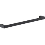 Porte - serviettes de bain mural gedy pirenei 80cm noir mat pi21 - 80 - 14