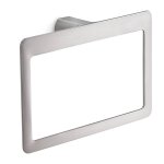 Porte - serviettes gedy pirenei anneau acier brossé pi70 - 38 Porte - serviettes gedy pirenei anneau acier brossé pi70 - 38