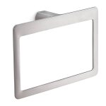 Porte - serviettes gedy pirenei anneau acier brossé pi70 - 38 Porte - serviettes gedy pirenei anneau acier brossé pi70 - 38