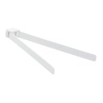 Porte - serviettes mobile pour salle de bains mural gedy pirenei blanc mat pi23 - 02