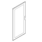 Porte vitre bticino mas pour armoires sur pied ldx400 ldx800 93680v