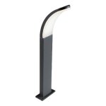 Potelet d'extérieur led sovil virgola 12w 3000k 1000lm ip65 graphite 98199 / 16 Potelet d'extérieur led sovil virgola 12w 3000k 1000lm ip65 graphite 98199 / 16