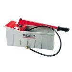 La pression de la pompe de l'quipement de test ridgid 1450 fonctionnement manuel 50072