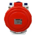 Prise verrouillée gewiss verticale 3p + n + t 16a ip55 gw66475 Prise verrouillée gewiss verticale 3p + n + t 16a ip55 gw66475