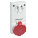 Prise verrouillée schneider verticale 3x16a + nt 400v ip44 82036 Prise verrouillée schneider verticale 3x16a + nt 400v ip44 82036