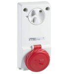 Prise verrouille schneider verticale 3x16a + nt 400v ip65 82086