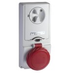 Prise verrouille schneider verticale 3x32a + nt 400v ip65 82197