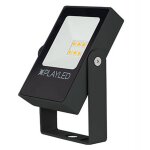 Projecteur asymtrique extrieur led playled 30w 4000k 3901 lm noir pc30s03n
