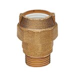 Raccord droit en laiton enolgas axo pe pour tuyaux m 2 pouces x 63 mm h0302s84