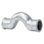 Raccord filet dos d?ne en acier gebo raccord 2 pouces 85 - 9g