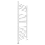 Radiateur sche - serviette lazzarini sanremo droit 1110x500x450mm blanc 386475