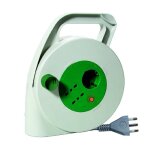 Rallonge de bobine fanton 10 mtres avec schuko et 2 prises 01283
