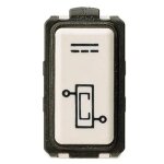 Relais bistable bticino magic pour signalisation 24v 5860