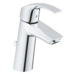 Robinet mitigeur de lavabo grohe eurosmart taille m chrome 23322001