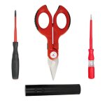 Set intercable ciseaux f1 tournevis slim 1 cercafase tire - bouchon  batterie ao2501