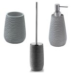 Set de meubles de salle de bains gedy gemini gris gm33 - 80 - 98 Set de meubles de salle de bains gedy gemini gris gm33 - 80 - 98