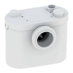 Sfa sanitrit dchiqueteur sanitrit sanitop up avec chasse wc et lavabo spsup