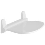Sige de douche rabattable mural gedy sound blanc 2282 - 02