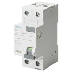 Siemens interrupteur diffrentiel pur 2 ples 25a 30ma type a 2 modules sie 5sv33126