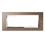 Simon urmet urmet simon nea plaque 6 modules bronze brillant 13906. bl Simon urmet urmet simon nea plaque 6 modules bronze brillant 13906. bl