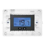 Simon urmet thermostat numrique urmet simon nea support 3 modules 230v anthracite 10612
