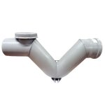 Siphon firenze de pp valsir pp3 pour tuyaux d'vacuation d 125 mm l 346 mm vs0533125