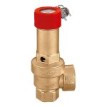 Soupape de sécurité caleffi certifiée et calibrée f 3 / 4 x 1 pouce 527554 Soupape de sécurité caleffi certifiée et calibrée f 3 / 4 x 1 pouce 527554