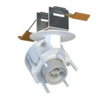 Spot orientable encastré novalux gu10 d 55 mm blanc 112404. 01 Spot orientable encastré novalux gu10 d 55 mm blanc 112404. 01