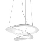 Suspension artemide pirce mini led 44w 3000k blanc 1256110a
