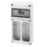 Tableau gewiss 10 modules avec 2 brides pour prises industrielles gw68025n Tableau gewiss 10 modules avec 2 brides pour prises industrielles gw68025n