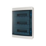 Tableau mural eaton ika 54 modules ip65 porte transparente 174211 Tableau mural eaton ika 54 modules ip65 porte transparente 174211