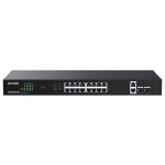 Tenda technology switch poe ethernet tenda 16 ports 10 / 100 / 1000 mbps 18ge + 2sfp 250w teg1120p - ... Tenda technology switch poe ethernet tenda 16 ports 10 / 100 / 1000 mbps 18ge + 2sfp 250w teg1120p - ...