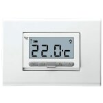 Thermostat d'environnement numérique à encaissement bpt ta - 350 blanc 69400010 Thermostat d'environnement numérique à encaissement bpt ta - 350 blanc 69400010