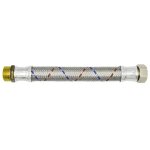 Tuyau flexible anti - vibration luxor raccords m / f 1 pouce 1 / 2 50 cm xcmaes0500tae