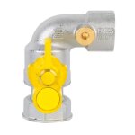 Vanne à bille à équerre pour gaz enolgas top test f / emerillon 3 / 4 x 1 s1485n38 Vanne à bille à équerre pour gaz enolgas top test f / emerillon 3 / 4 x 1 s1485n38