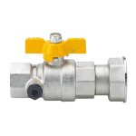 Vanne  bille pour gaz enolgas de test, femme / crou, 1 x 1 1 / 4 s1464n41