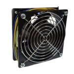 Ventilateur simple pour armoires rack item noir 20290
