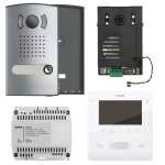 Vimar kit vidéophone un appartement elvox 2 fils avec tab 4. 3 mains libres 7558 / e Vimar kit vidéophone un appartement elvox 2 fils avec tab 4. 3 mains libres 7558 / e