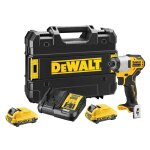Visseuse  chocs dewalt compacte raccord 1 / 4 xr 12v dcf801d2 - qw