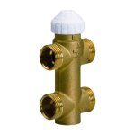 Watts water vanne 3 voies watts 4 raccords 3 / 4  pour fan coil 413134