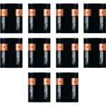 10 piles 2cr5 / 245 duracell lithium 6v vrac