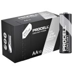 10 piles alcalines aa / lr6 duracell procell constant