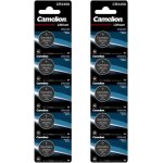 10 piles cr2450 / 5029lc camelion bouton lithium 3v