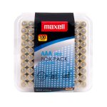 100 piles alcalines aaa / lr03 maxell alkaline 100 piles alcalines aaa / lr03 maxell alkaline