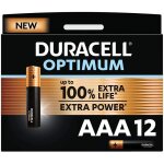 12 piles alcalines aaa / lr03 duracell optimum 12 piles alcalines aaa / lr03 duracell optimum