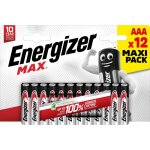 12 piles alcalines aaa / lr03 energizer max 12 piles alcalines aaa / lr03 energizer max